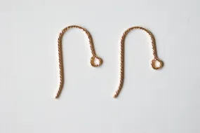 1 pair 14K Gold Filled Ear Wire Sparkle French Hook, 14K Gold Filled Faceted  Ear Wires, 14k Gold Fill Earrings, DIY Jewelry Findings