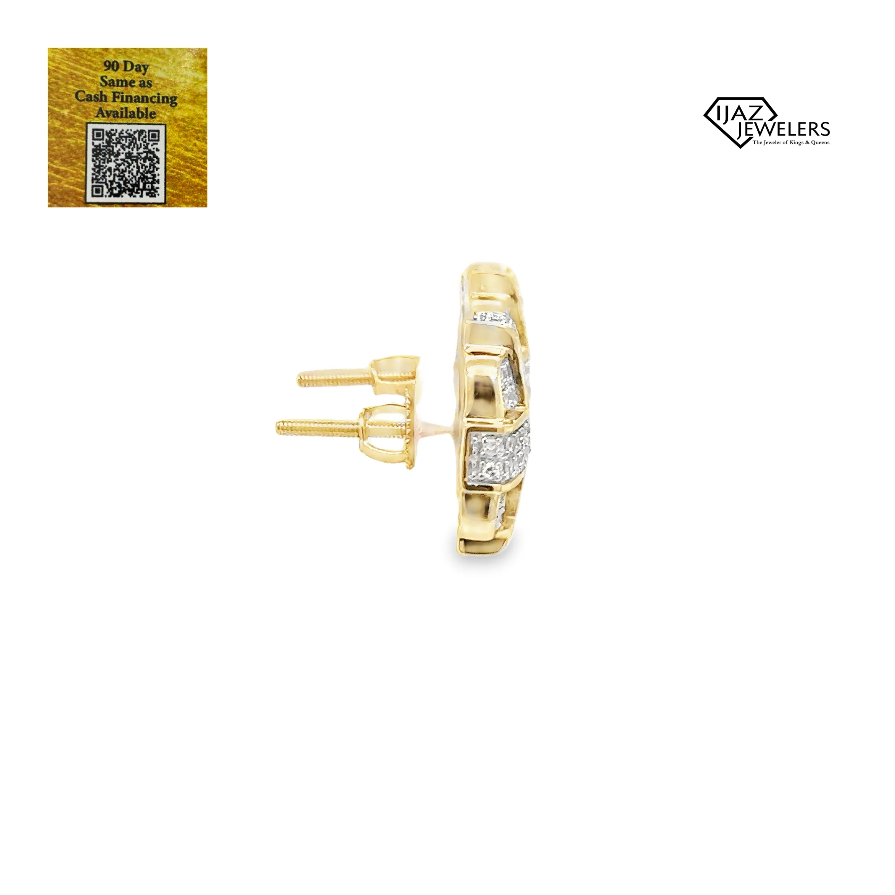 10K Gold 0.53 CTW Diamond Earrings