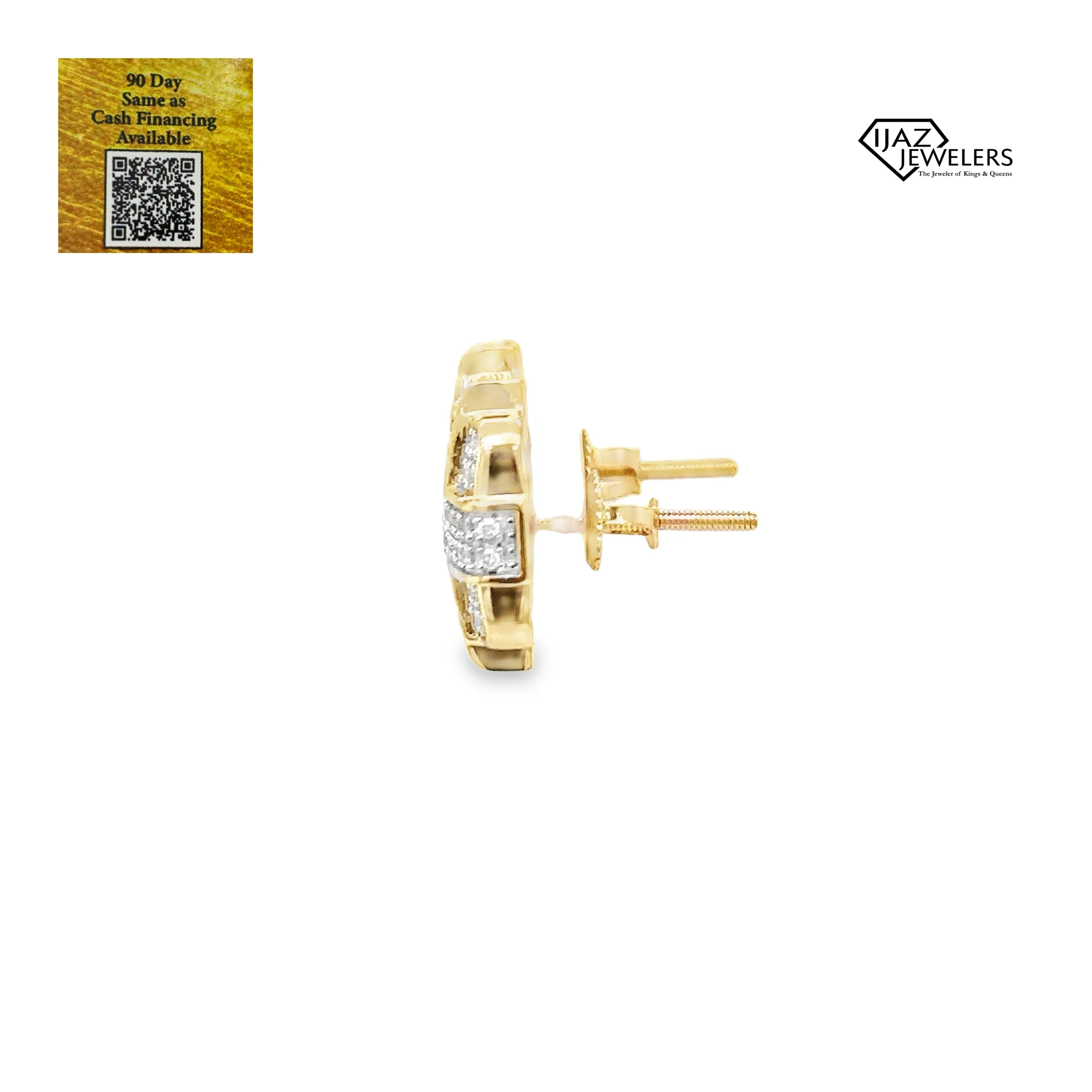 10K Gold 0.53 CTW Diamond Earrings