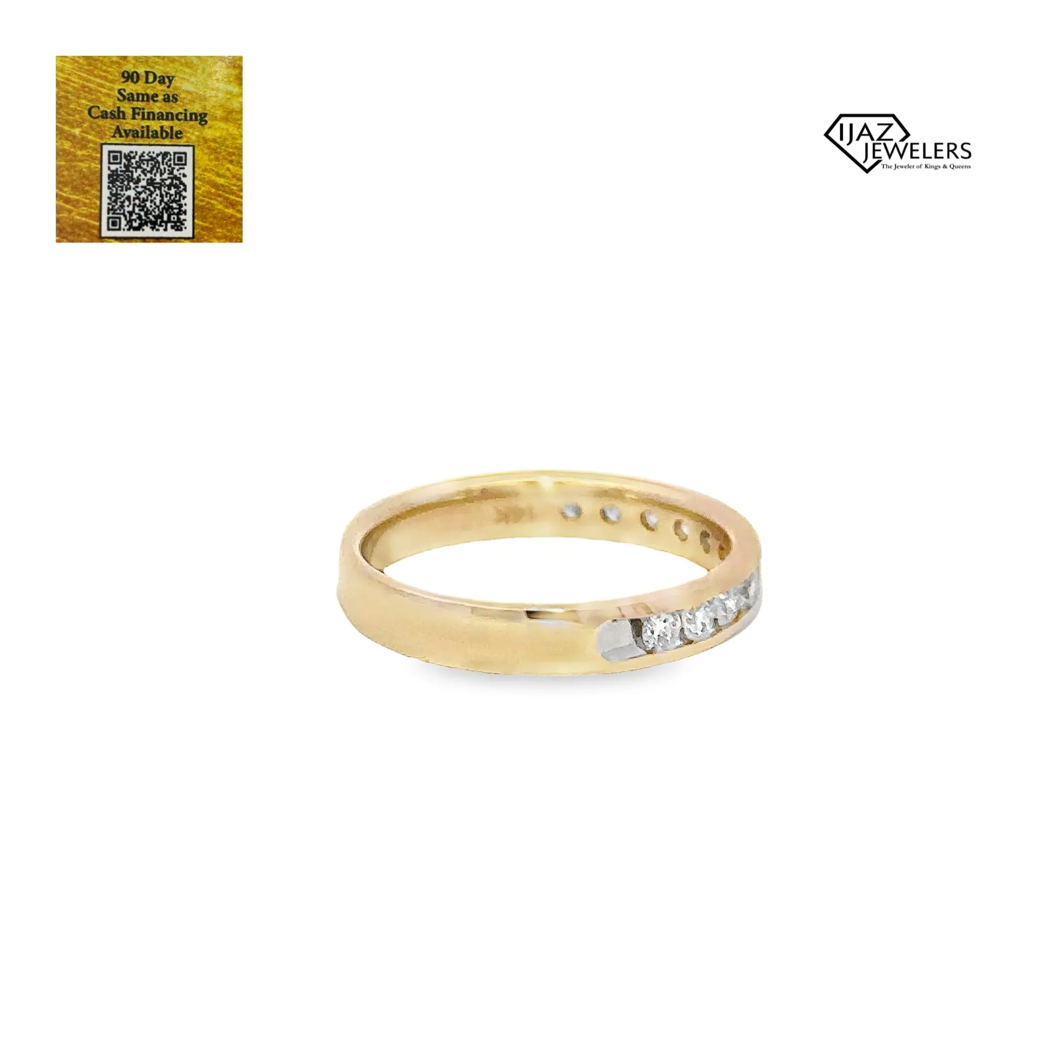 14K Gold 0.50 CTW Diamond Ladies Band