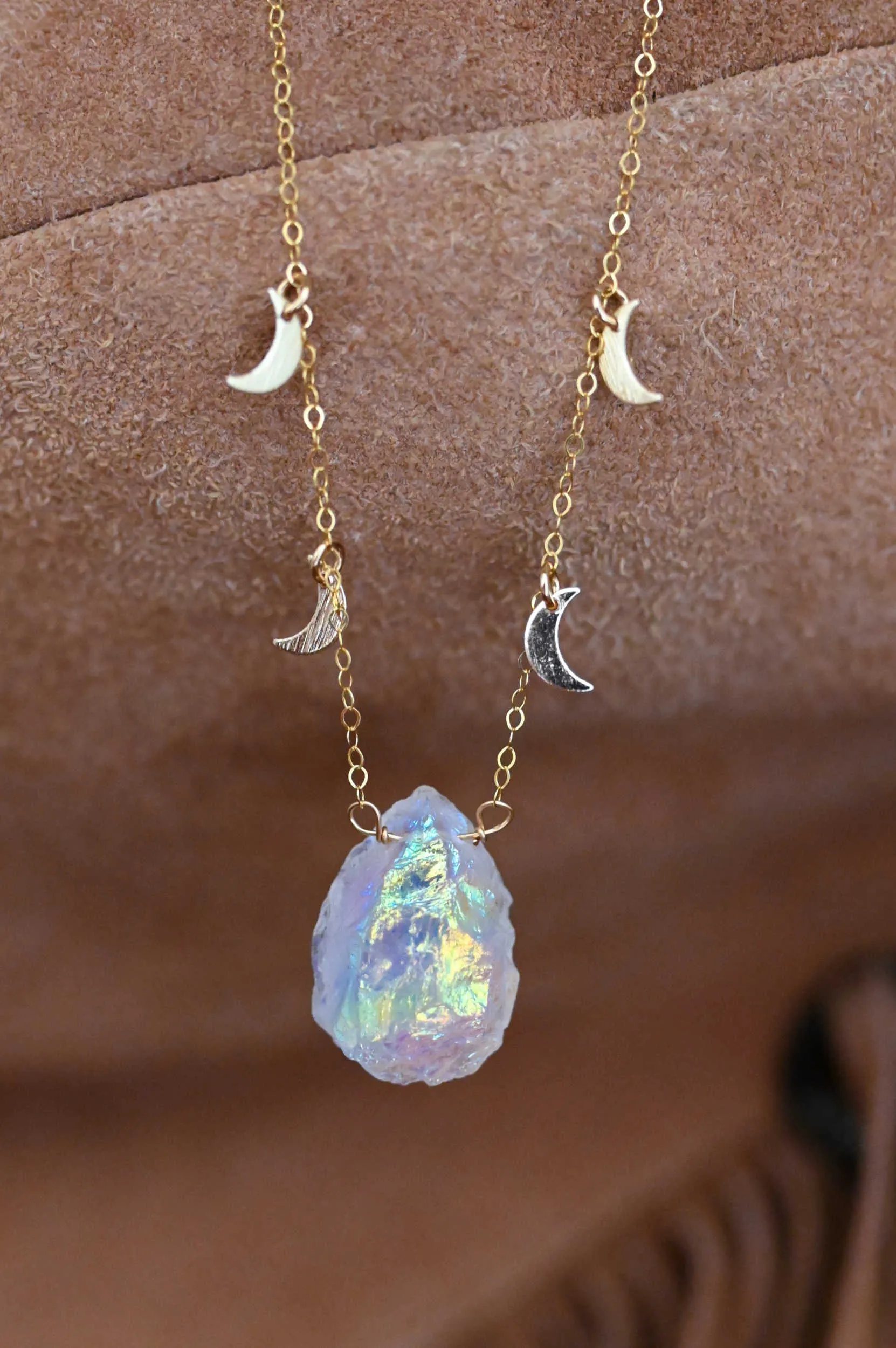 Angel Aura Quartz Dreamer Necklace