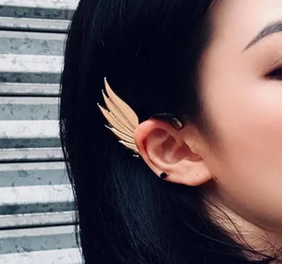 Angel Wings Ear Cuffs