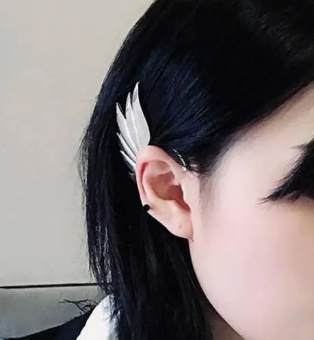 Angel Wings Ear Cuffs