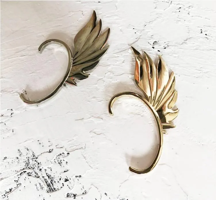 Angel Wings Ear Cuffs