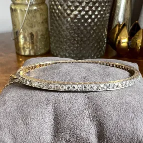 Antique Rose Cut Diamond Bracelet