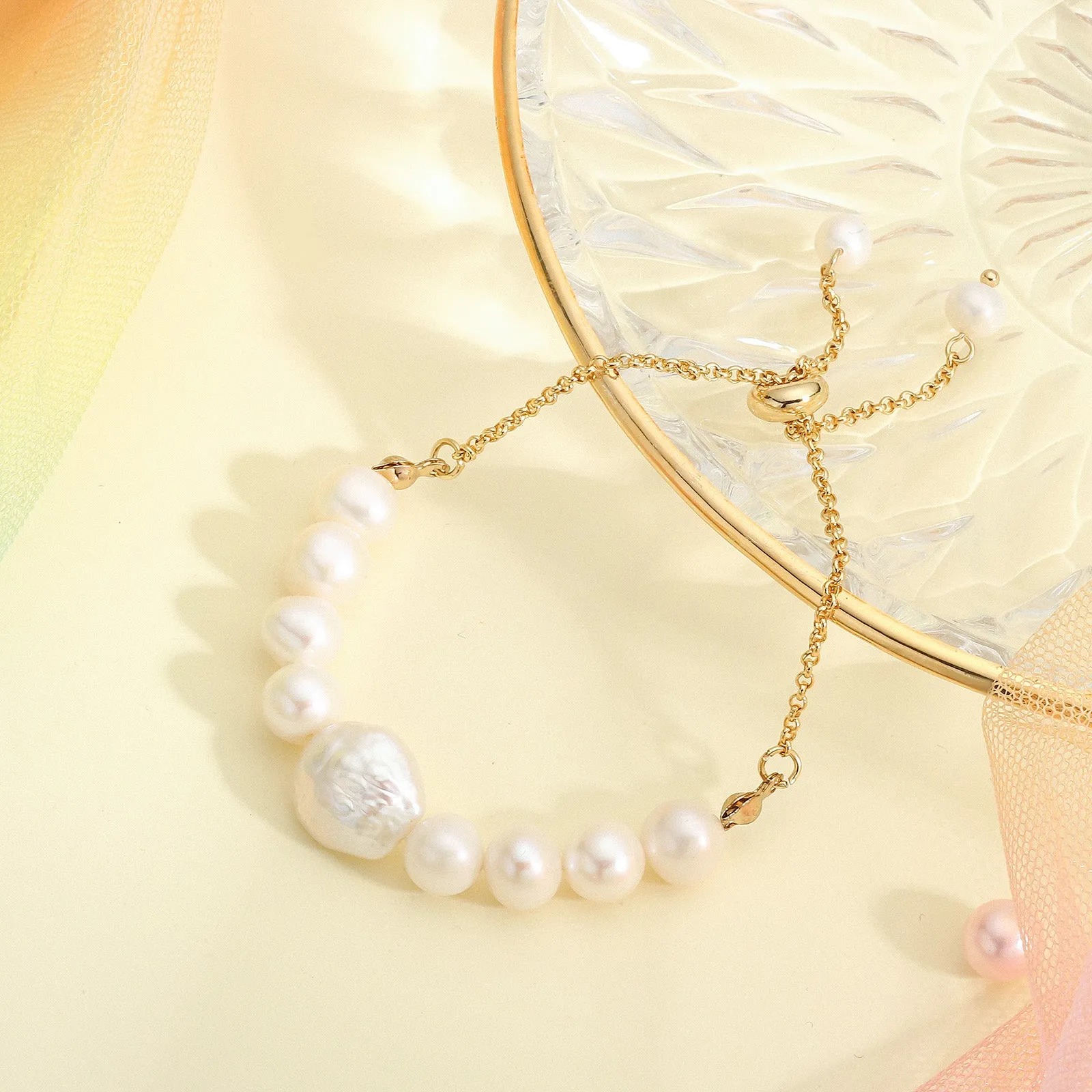 Baroque Pearl Bracelet