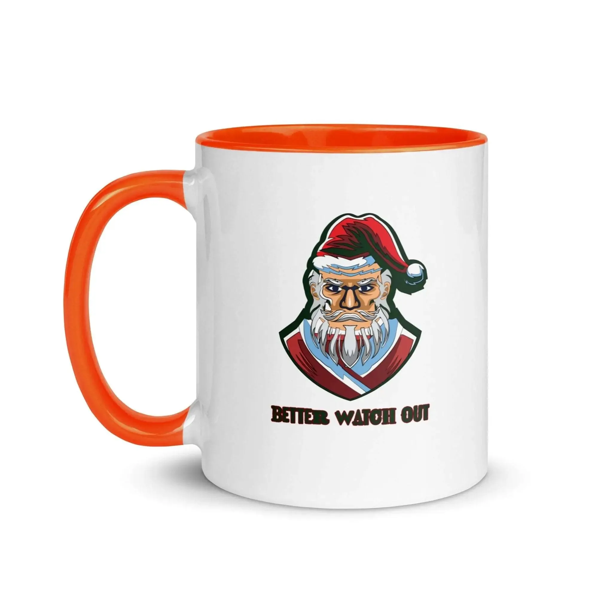 Better Watch Out Mug with Color Inside