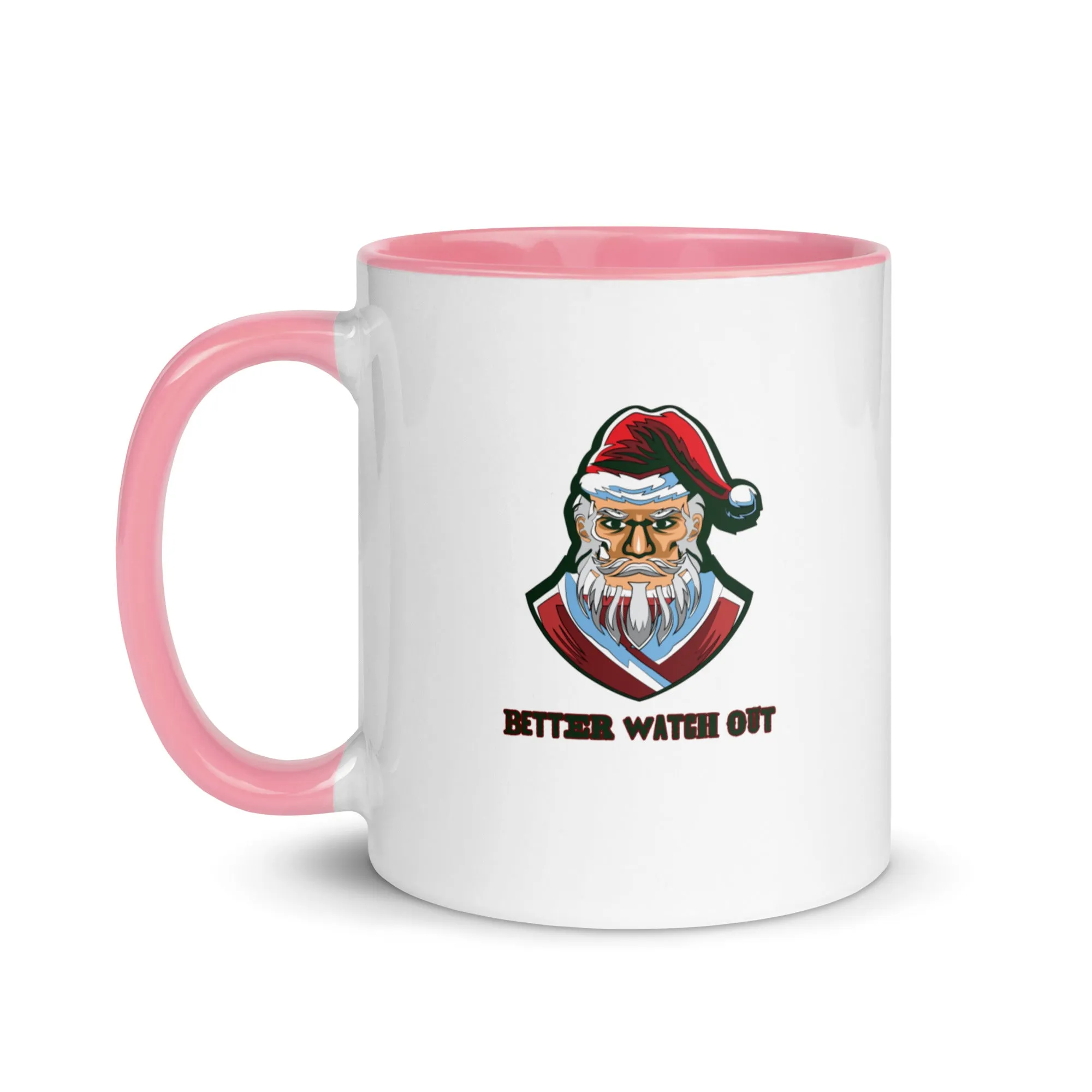 Better Watch Out Mug with Color Inside