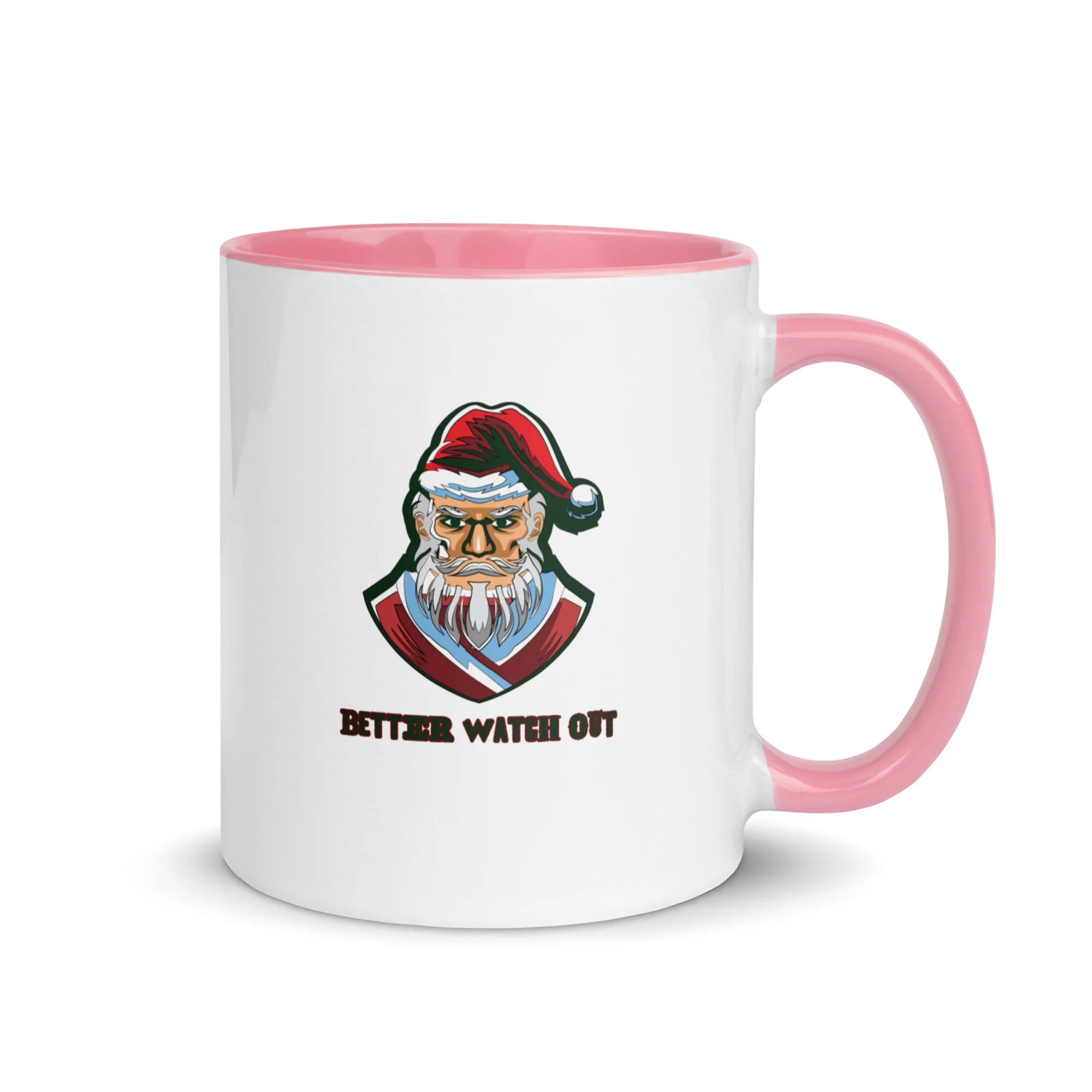 Better Watch Out Mug with Color Inside