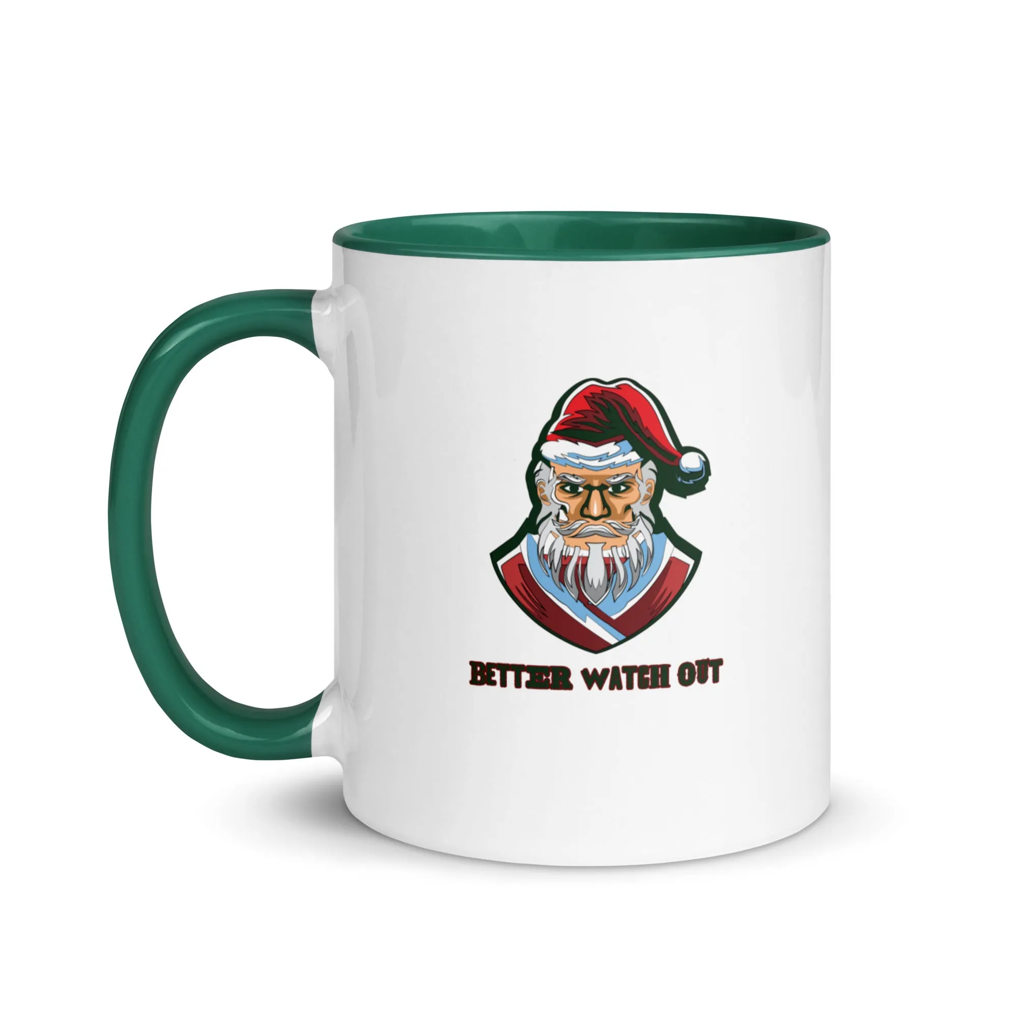 Better Watch Out Mug with Color Inside