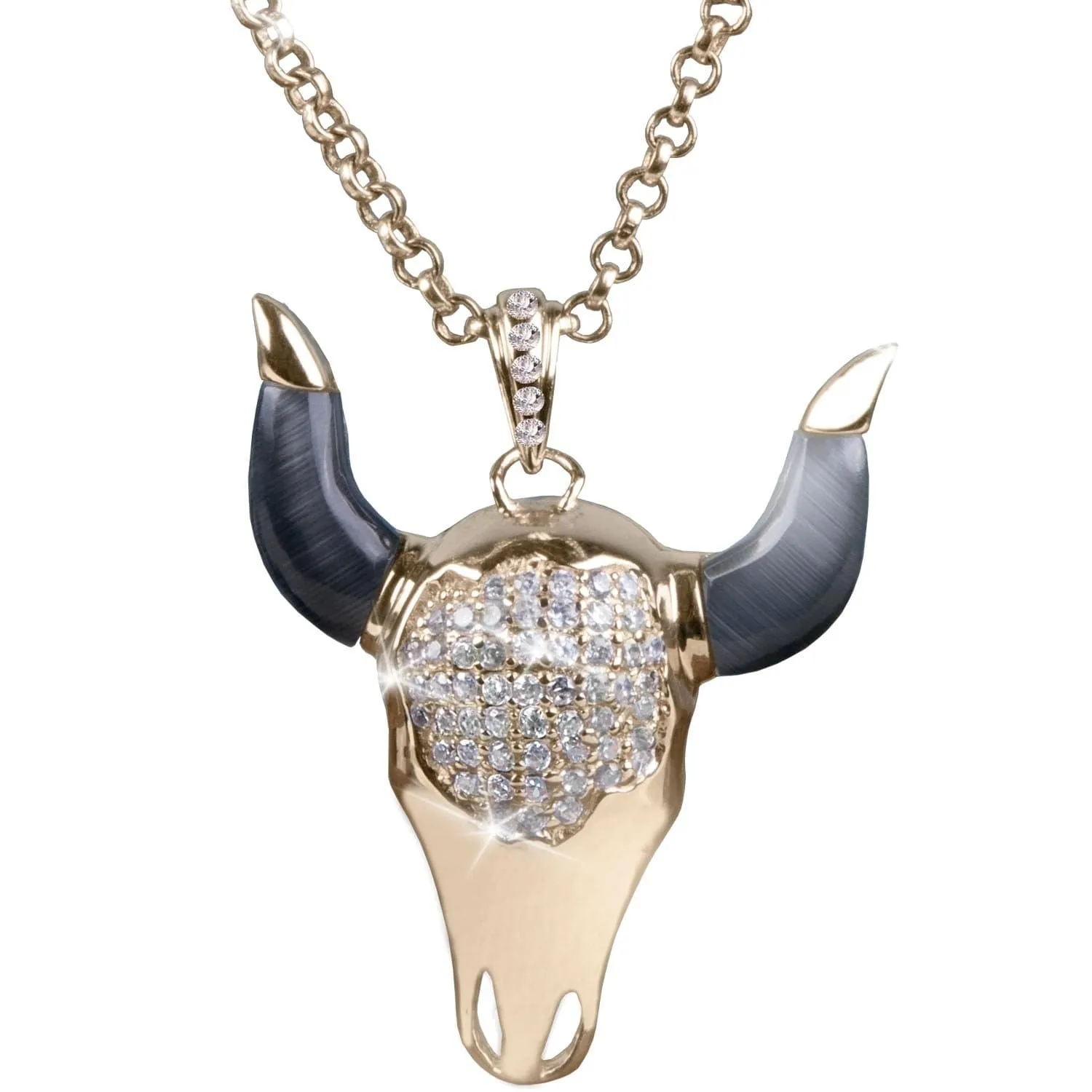 Bull Skull Pendant