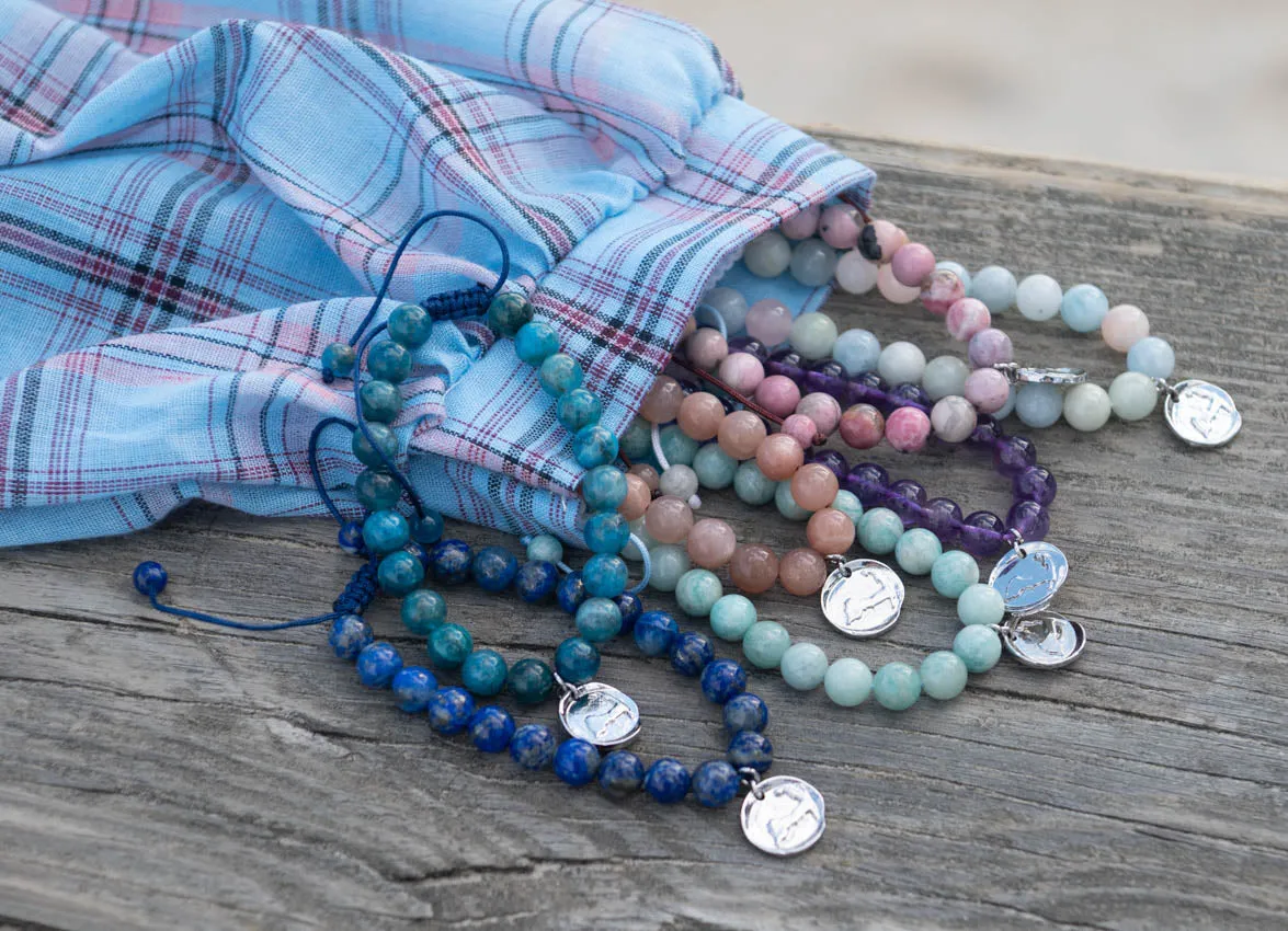 Cape & Island Beach Life Mala Bracelets