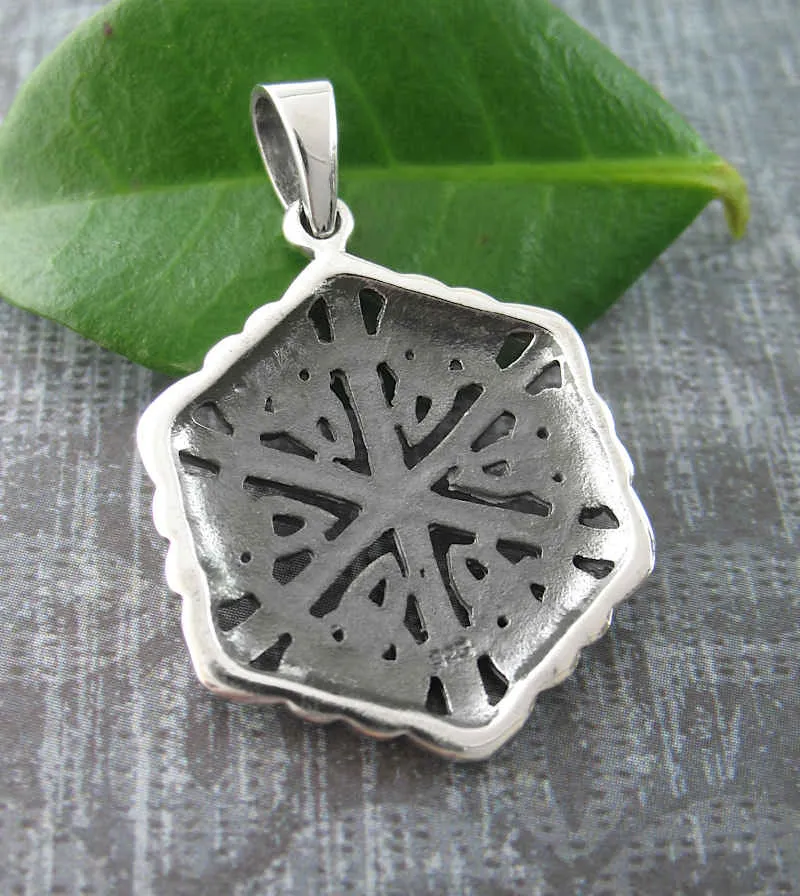 Celtic Hexagon Knot Pendant