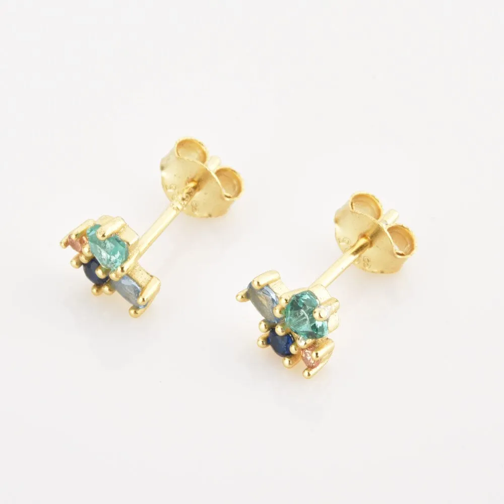 Cute and Elegant Stud Earrings - 925 Sterling Silver