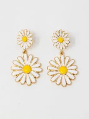 Daisy Drop Earring