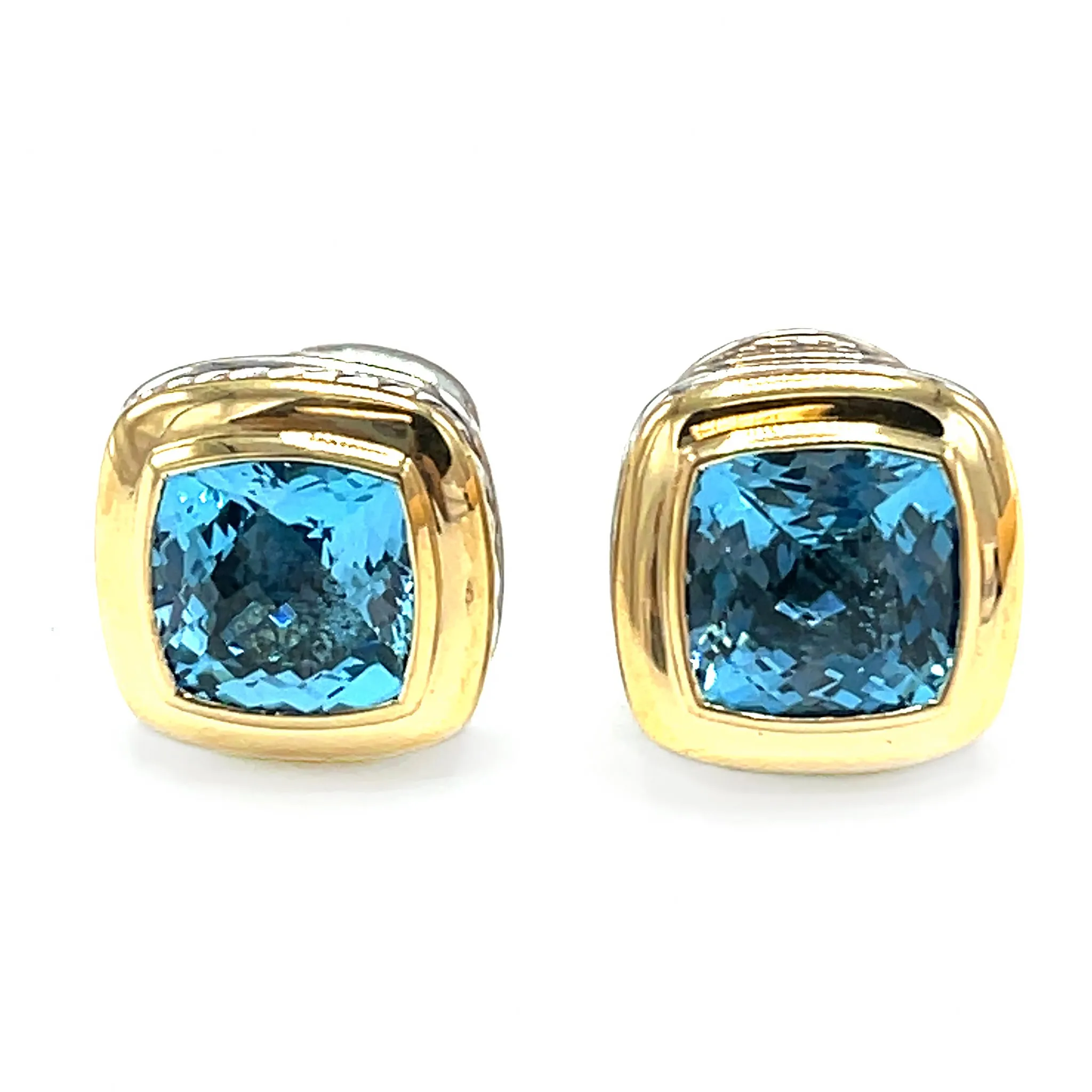 David Yurman Albion Topaz Stud Earrings