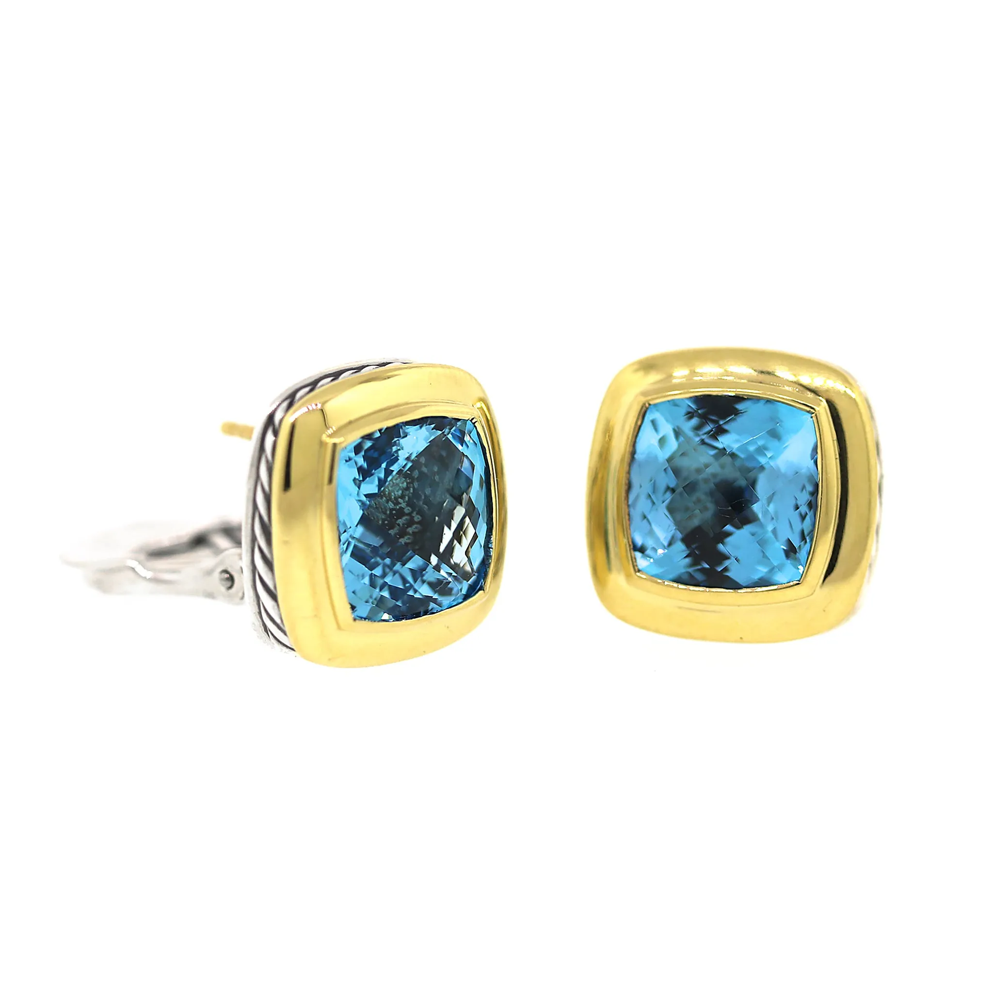 David Yurman Albion Topaz Stud Earrings