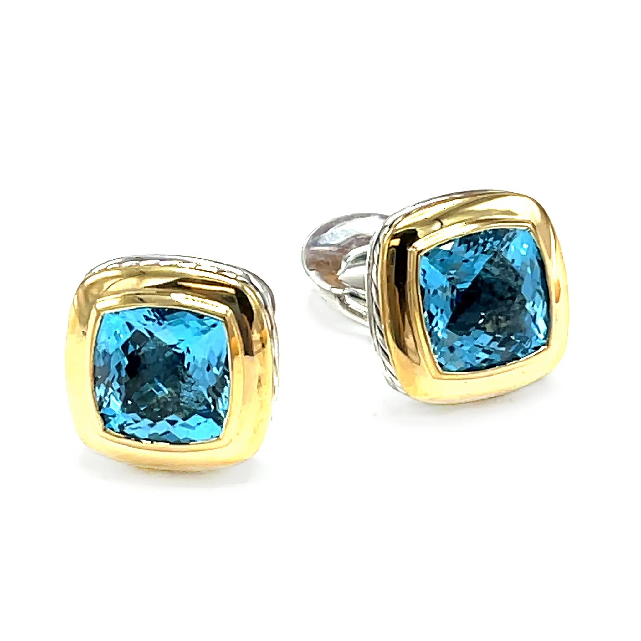 David Yurman Albion Topaz Stud Earrings