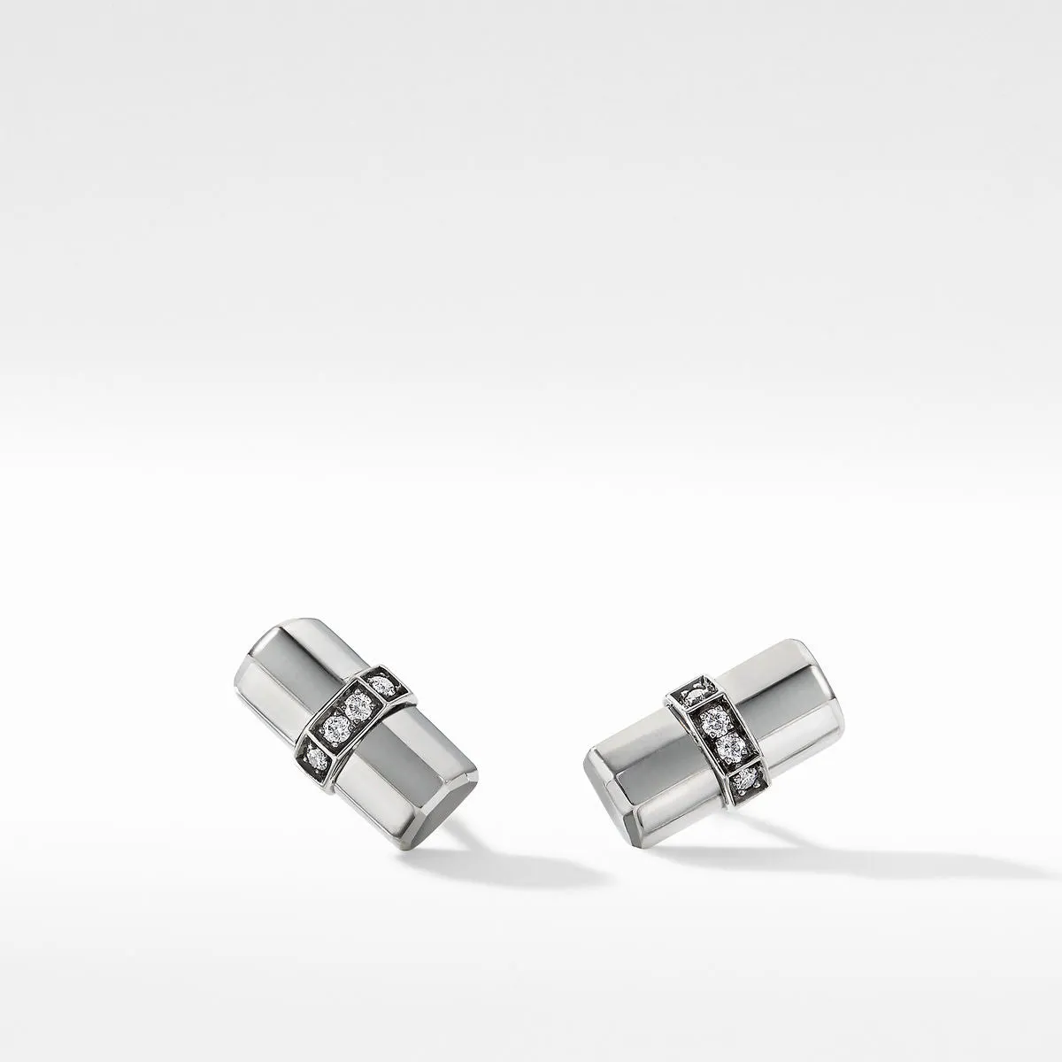 David Yurman Lexington Diamond Stud Earrings