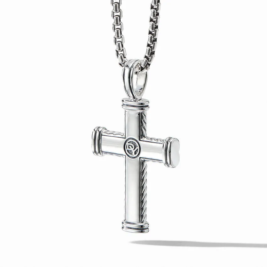 David Yurman Mens Chevron Cross