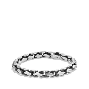 David Yurman Men's Medium Fluted Chain Bracelet, 5mm