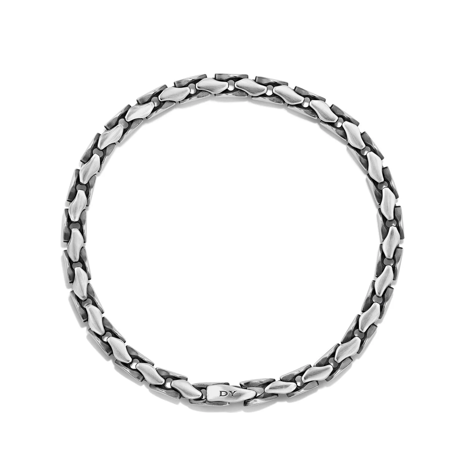 David Yurman Men's Medium Fluted Chain Bracelet, 5mm