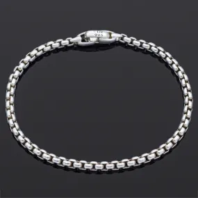 David Yurman Sterling Silver 3.6 mm Box Chain