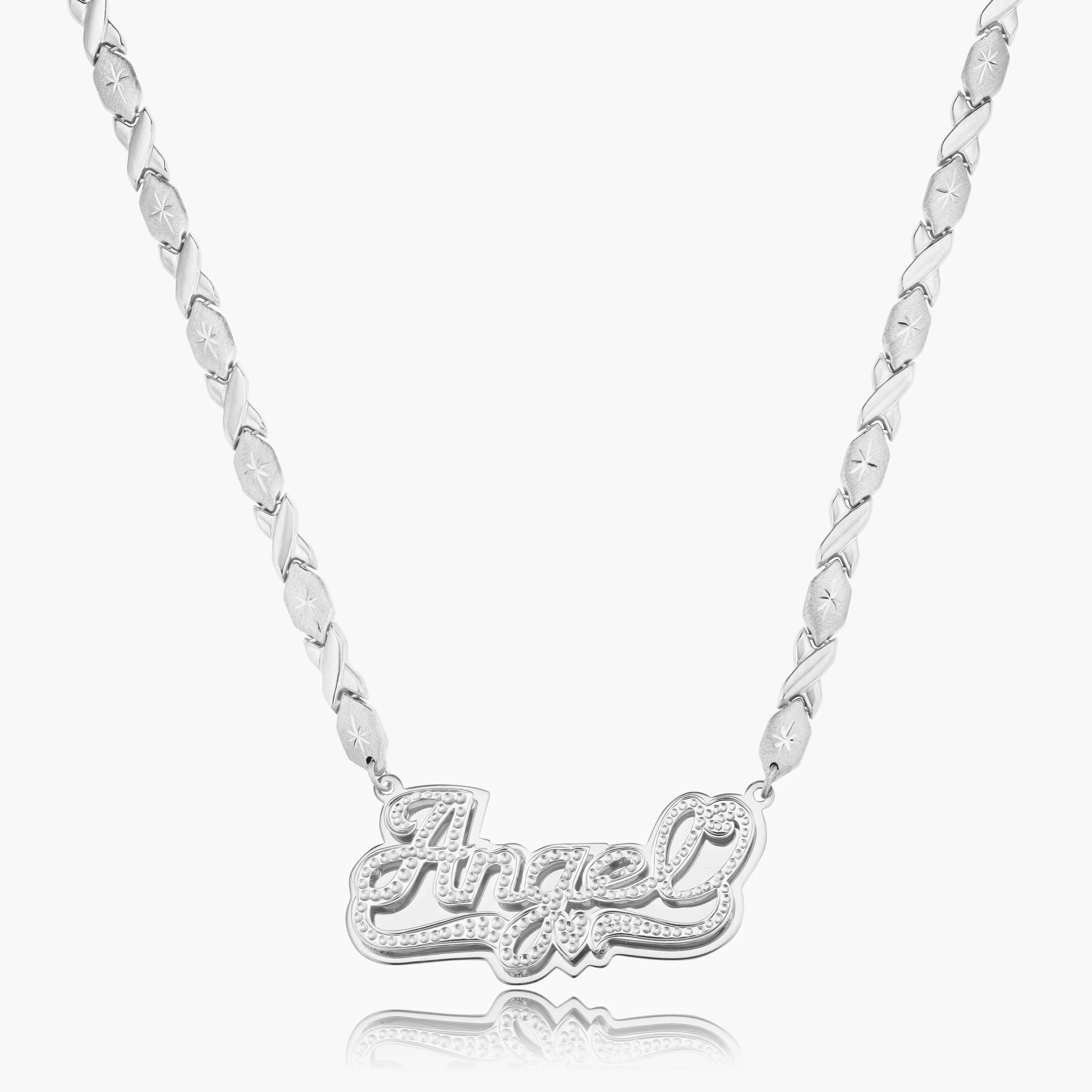 Double Plated POP-UP Name Necklace