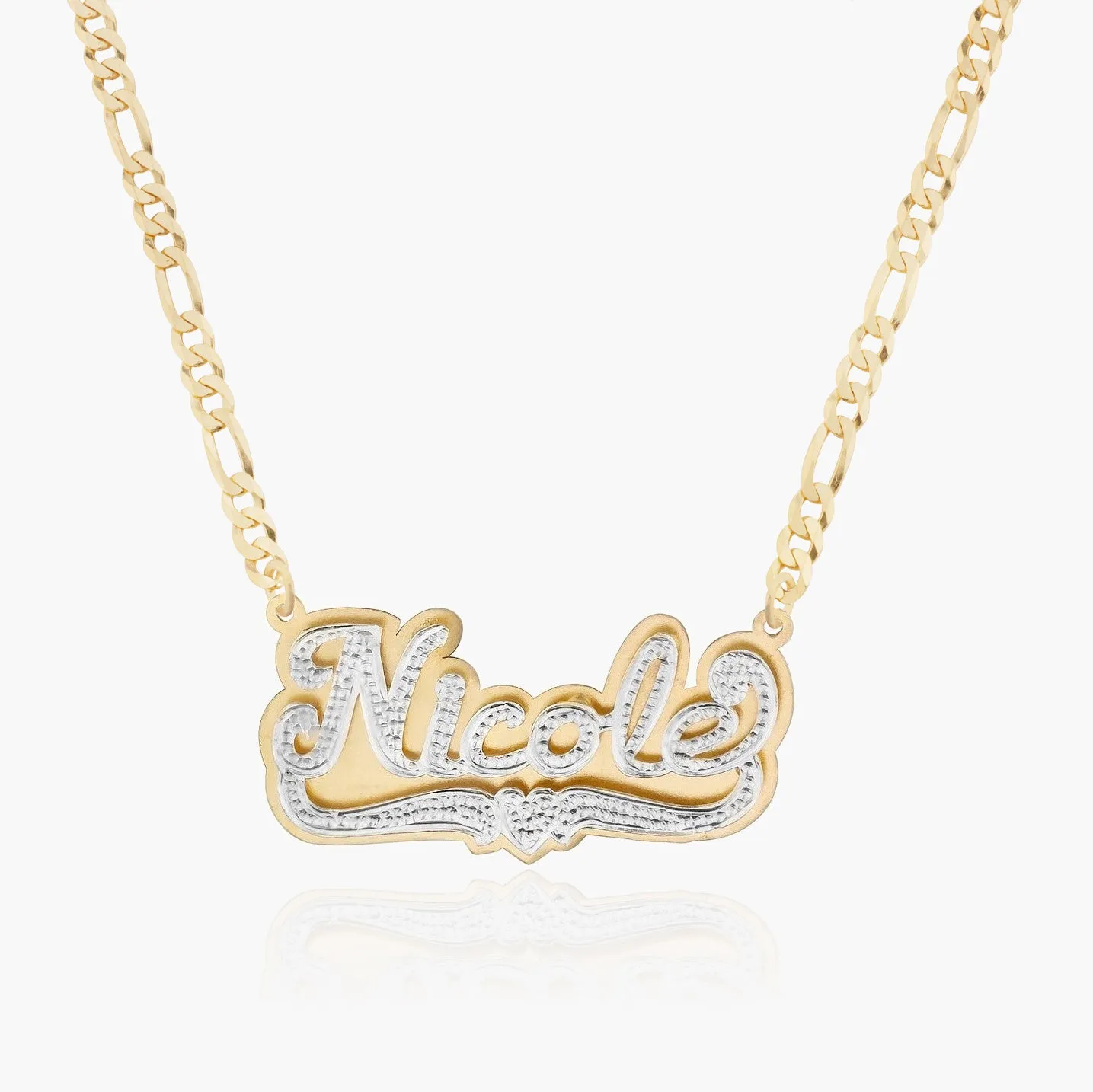 Double Plated POP-UP Name Necklace