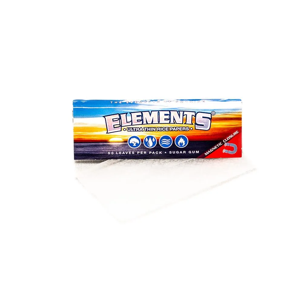 Elements Ultra Rice 1 1/4 Rolling Papers