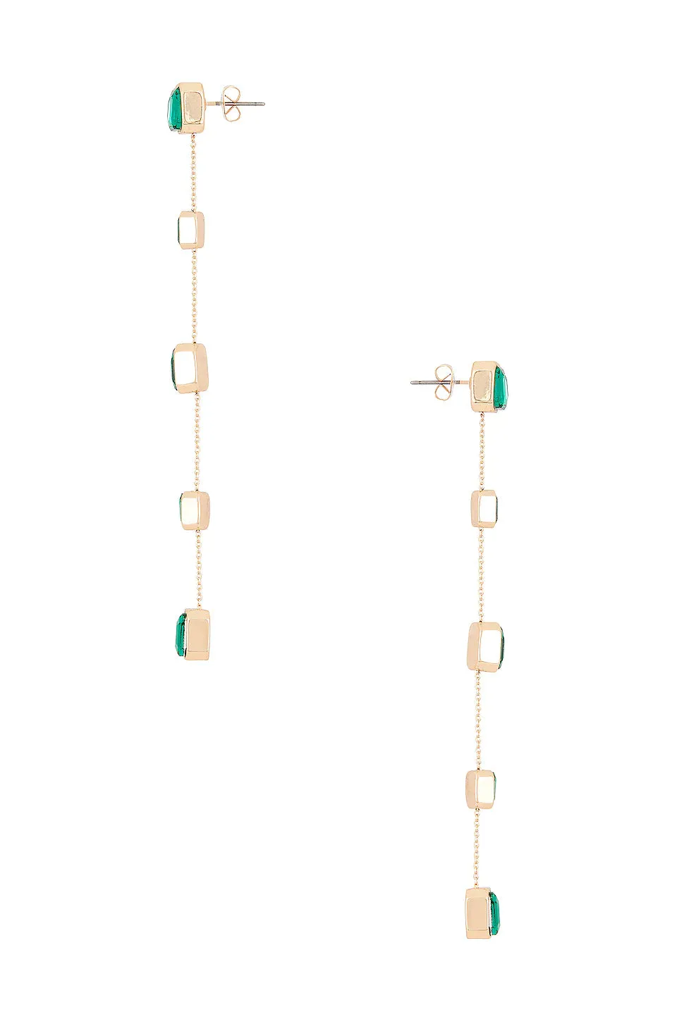 Emerald Drop Earrings