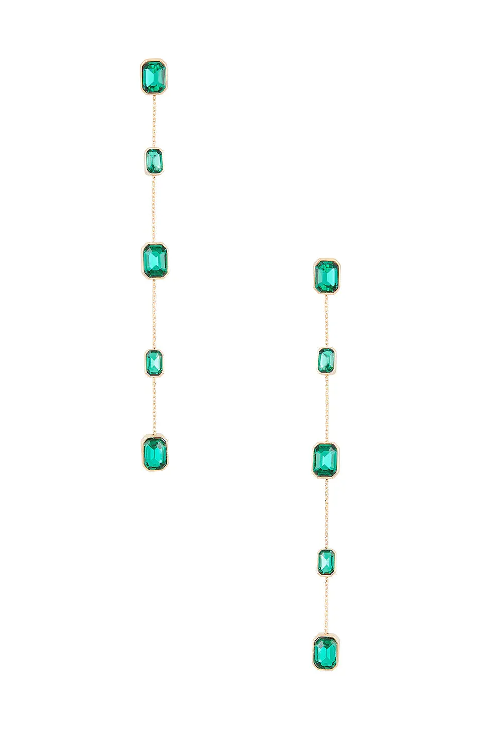 Emerald Drop Earrings