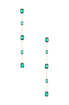 Emerald Drop Earrings