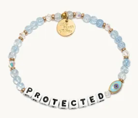 Feelin' Lucky - Protected with an All-Seeing Eye Little Words Project Friendship Beaded Bracelet