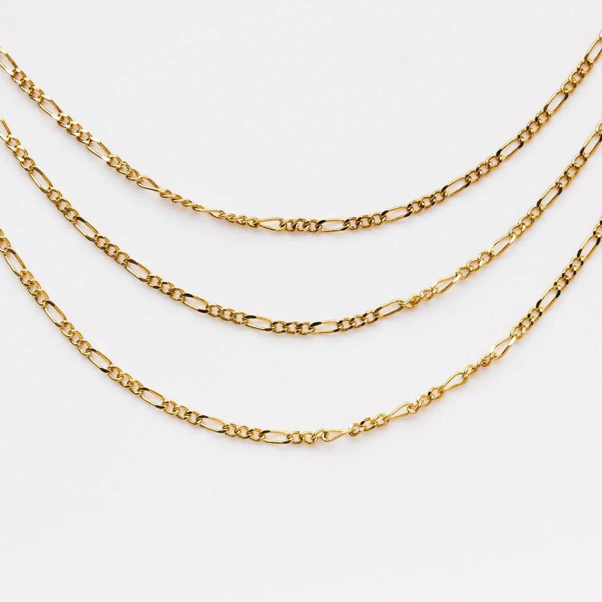 Figaro Chain in Gold