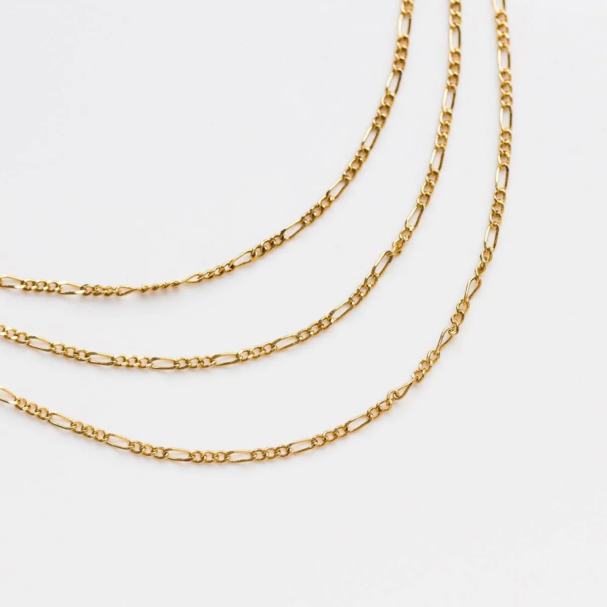 Figaro Chain in Gold