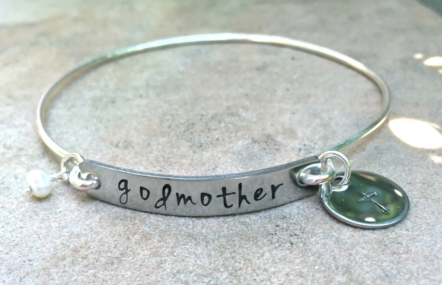 Gifts For Godmother, Godmother Bracelet, Godmother Gifts, Baptism Gifts, Personalized Godmother Jewlelry, natashaaloha