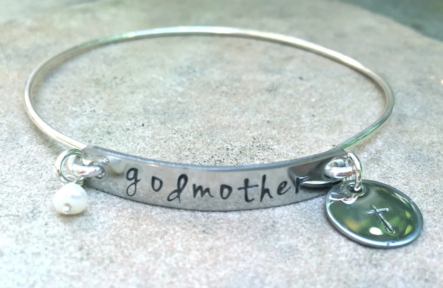 Gifts For Godmother, Godmother Bracelet, Godmother Gifts, Baptism Gifts, Personalized Godmother Jewlelry, natashaaloha