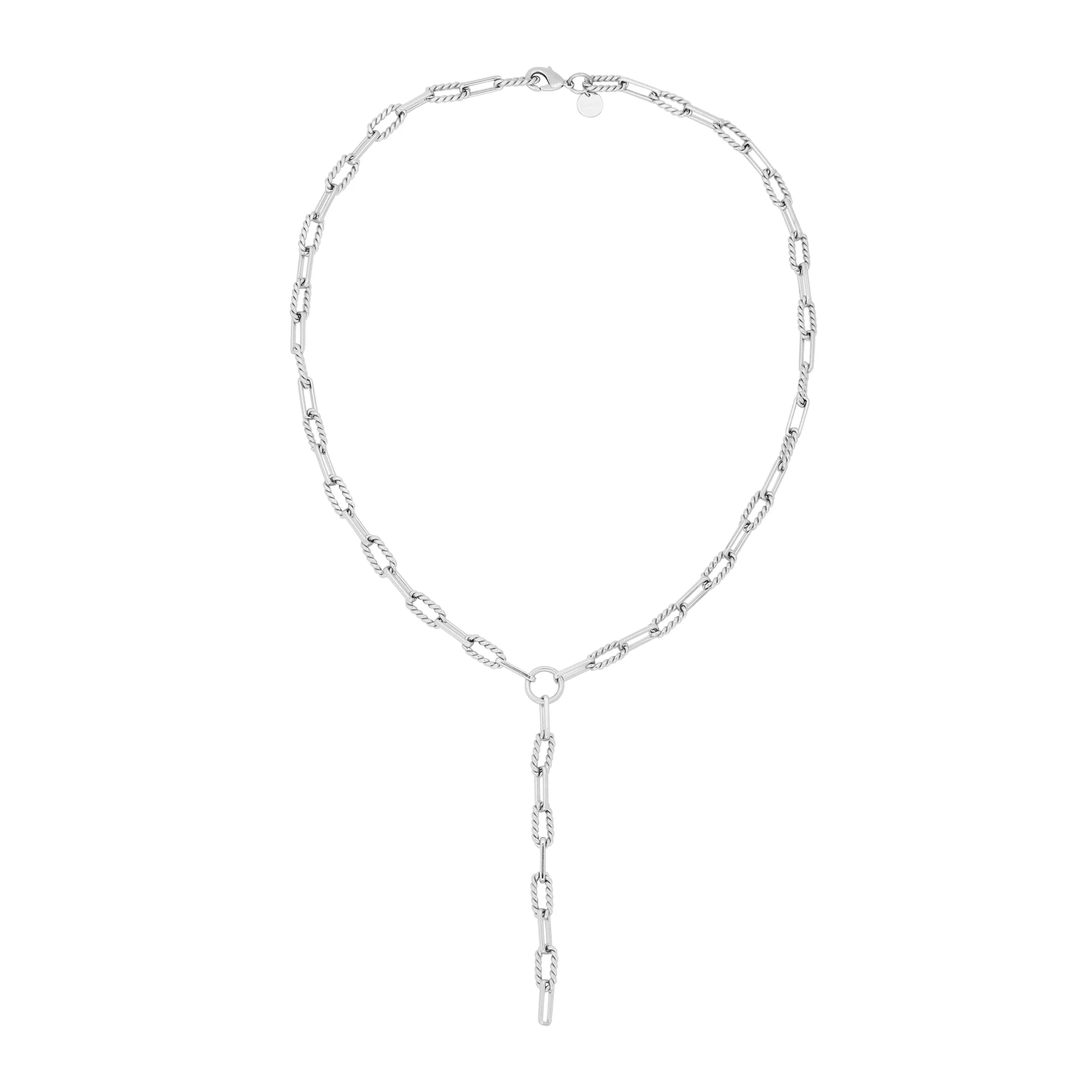 Gisele Xl Paper Clip Chain Lariat