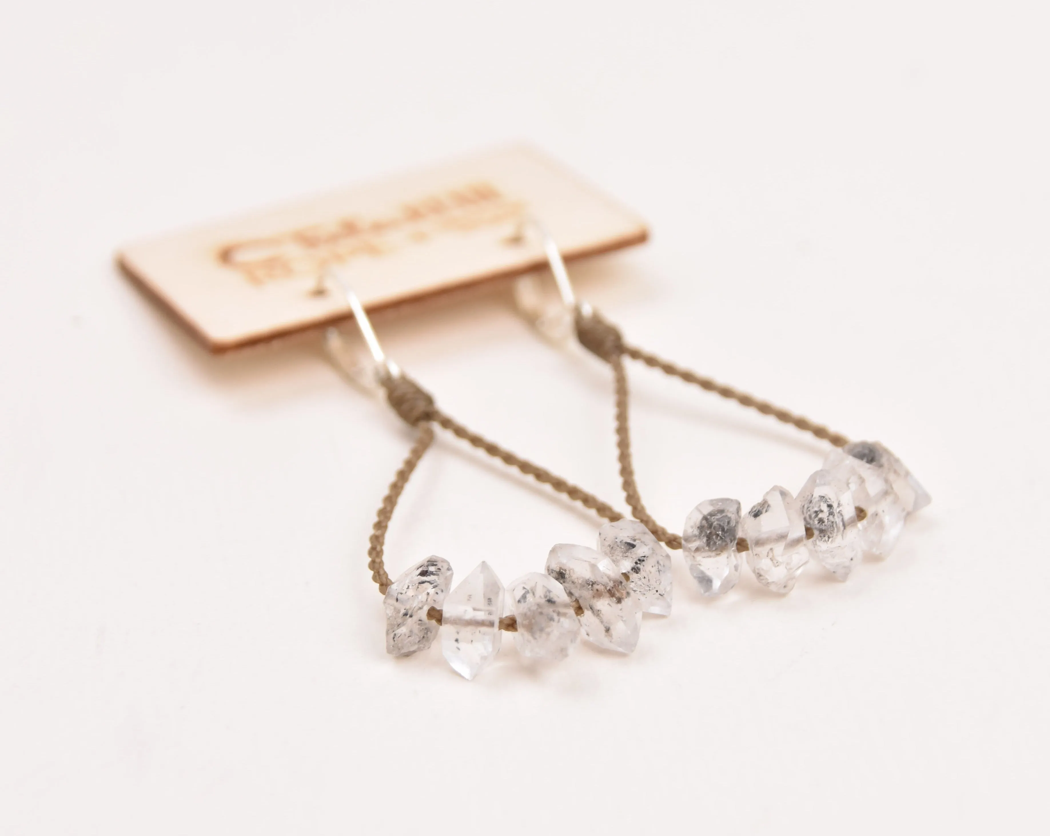 Herkimer Diamond Drop - Earrings, Bracelets   a Necklace! All Limited.