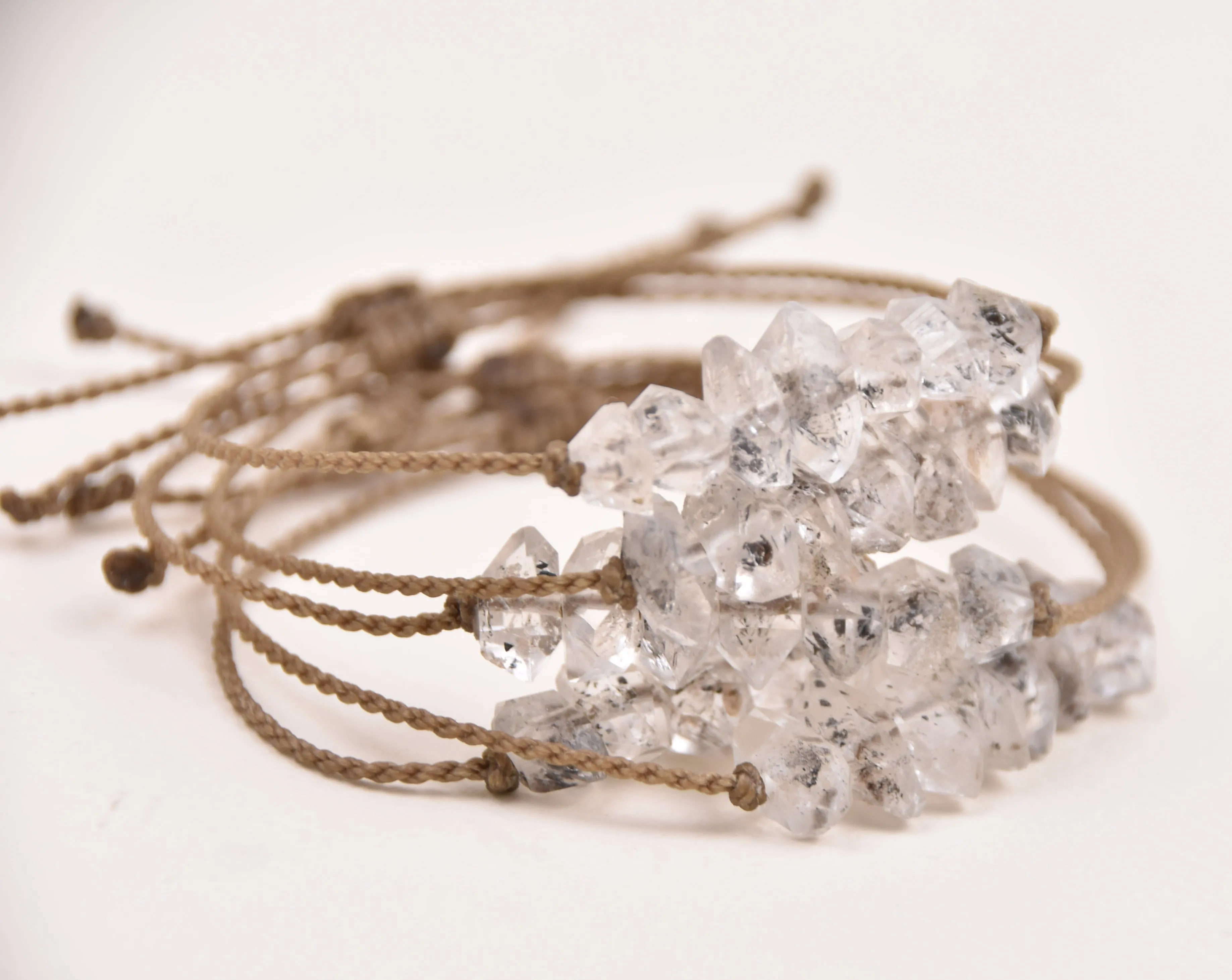 Herkimer Diamond Drop - Earrings, Bracelets   a Necklace! All Limited.