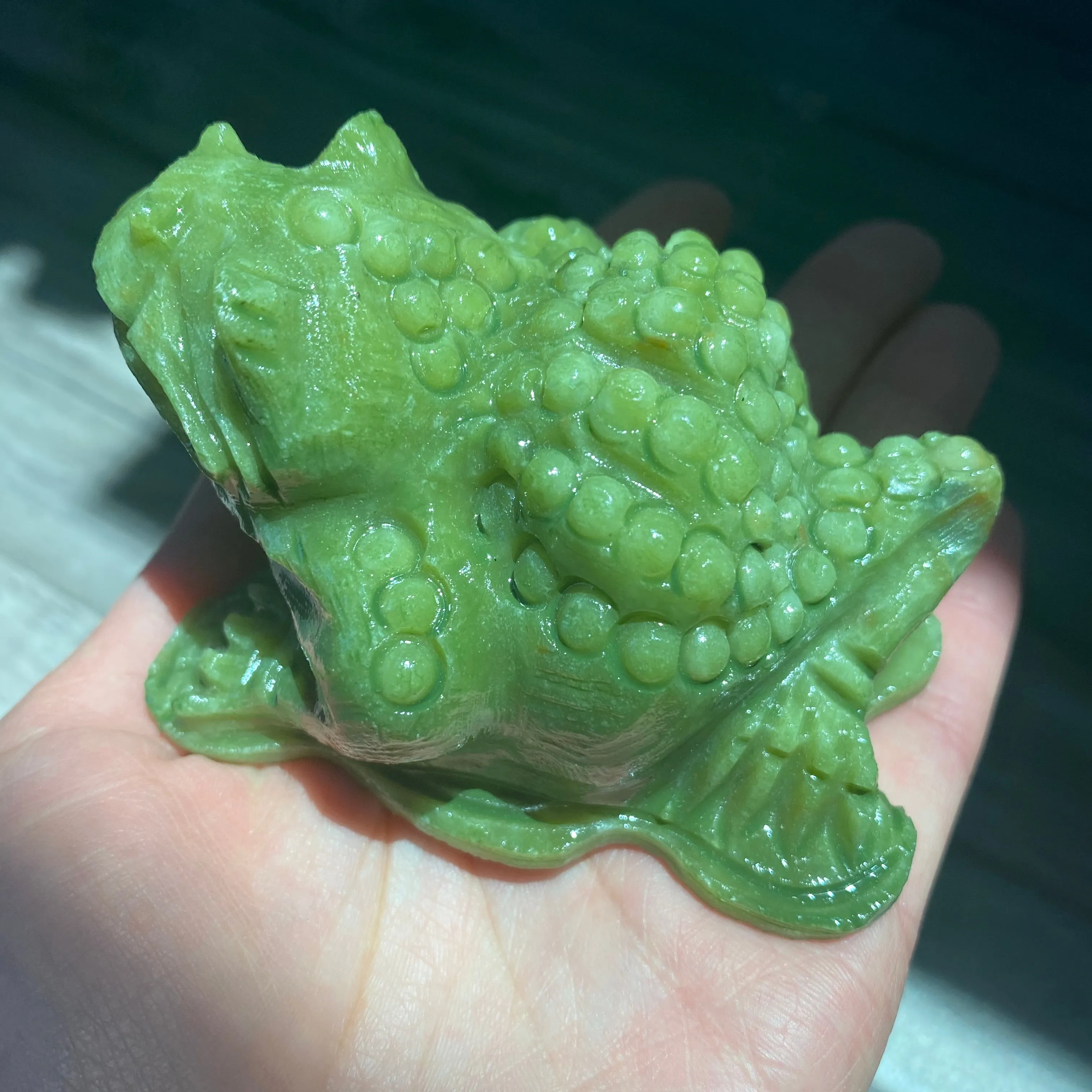 Jade Money Frog Toad