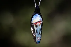 Jellyfish Pendant with Ash