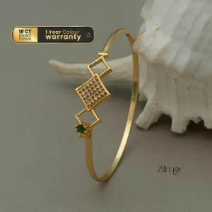 KF101237 - Gold Plated Openable Bangle