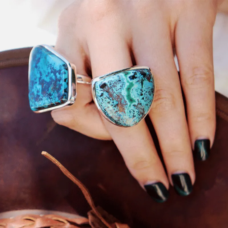 Layla Shattuckite Statement Bohemian Ring