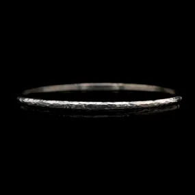 Lika Behar Oxidized Sterling Silver Estate Bangle Bracelet