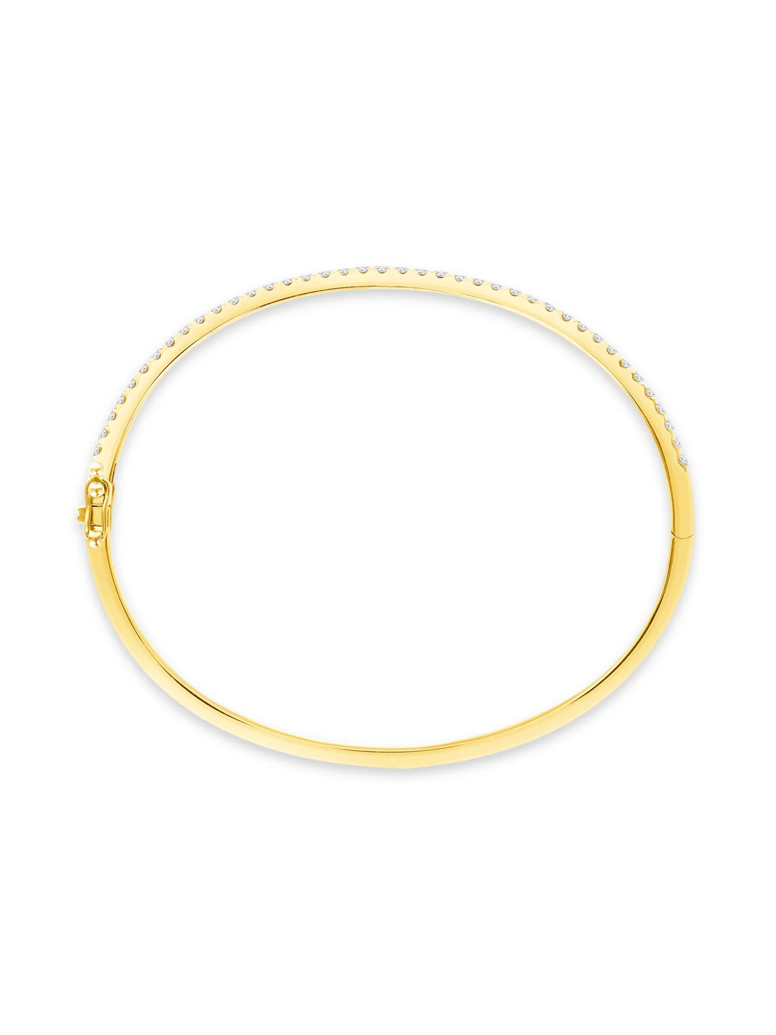 Lily Diamond Bangle 14K