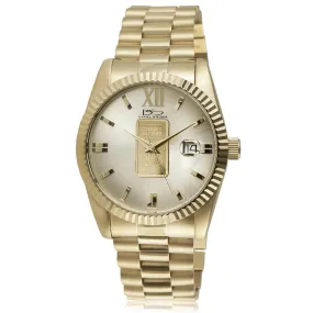 Limited Edition 24K Men's Gold Ingot Watch