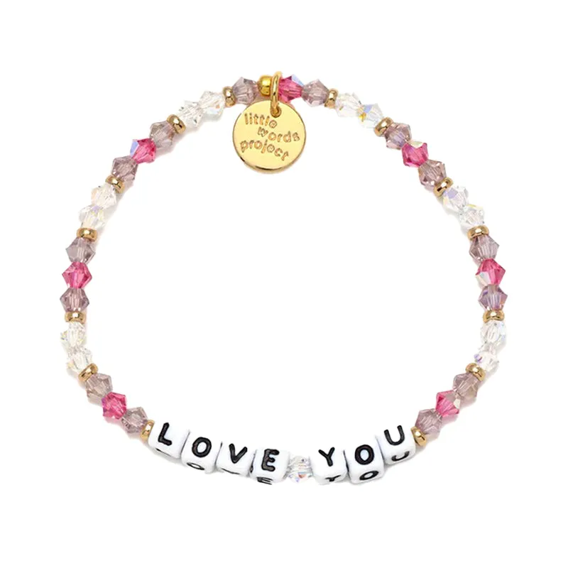 LITTLE WORDS PROJECT | Love You Bracelet