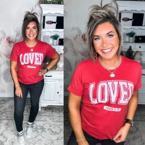 Loved John 3:16 Graphic Tee